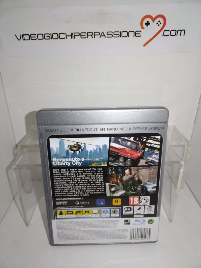 GRAND THEEFT AUTO IV -GTA 5 - PS3 (usato garantito)(versione italiana) (8050996052270)