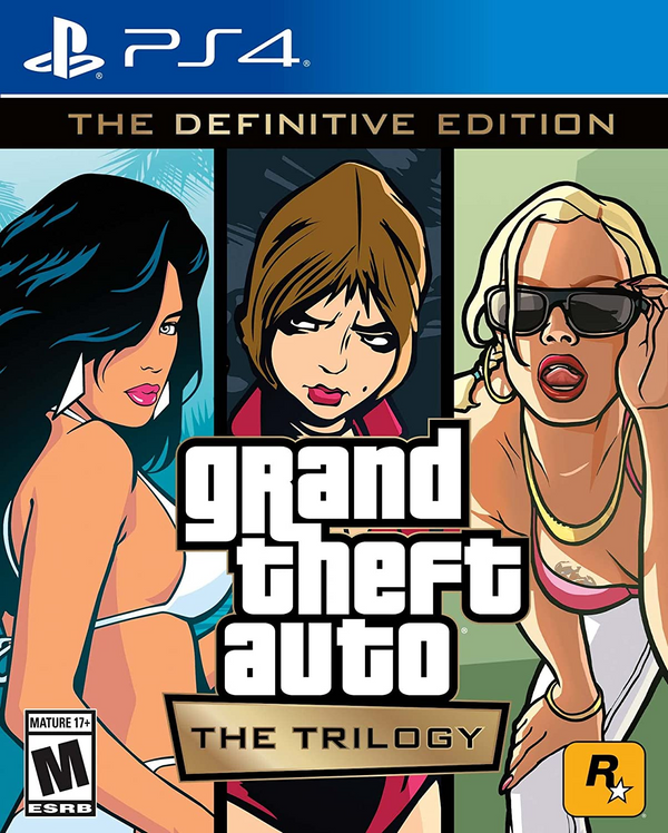 GTA - Grand Theft Auto: The Trilogy- The Definitive Edition - PlayStation 4 Edizione Americana (6639121891382)