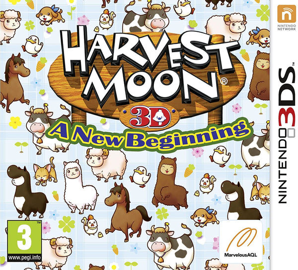 HARVEST MOON 3D : A NEW BEGINNING NINTENDO 3DS (versione inglese) (4636404219958)