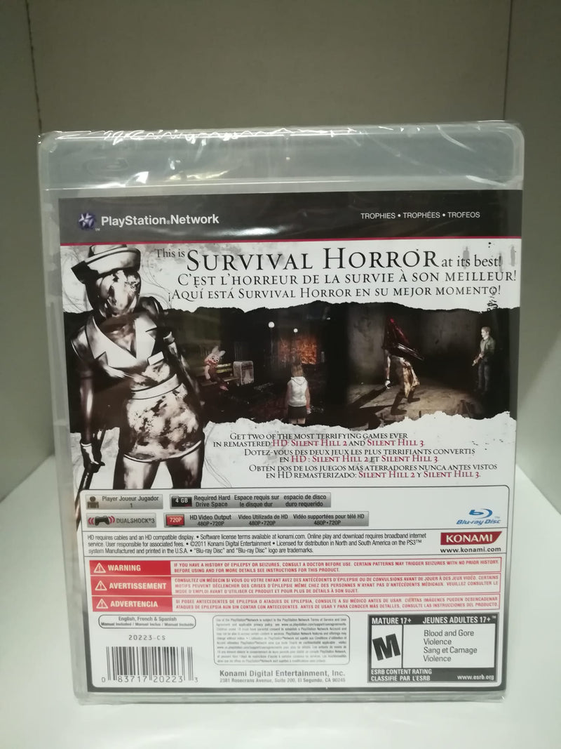 Silent Hill HD Collection Playstation 3 Edizione Americana (funziona con qualsiasi ps3) (4743129006134)