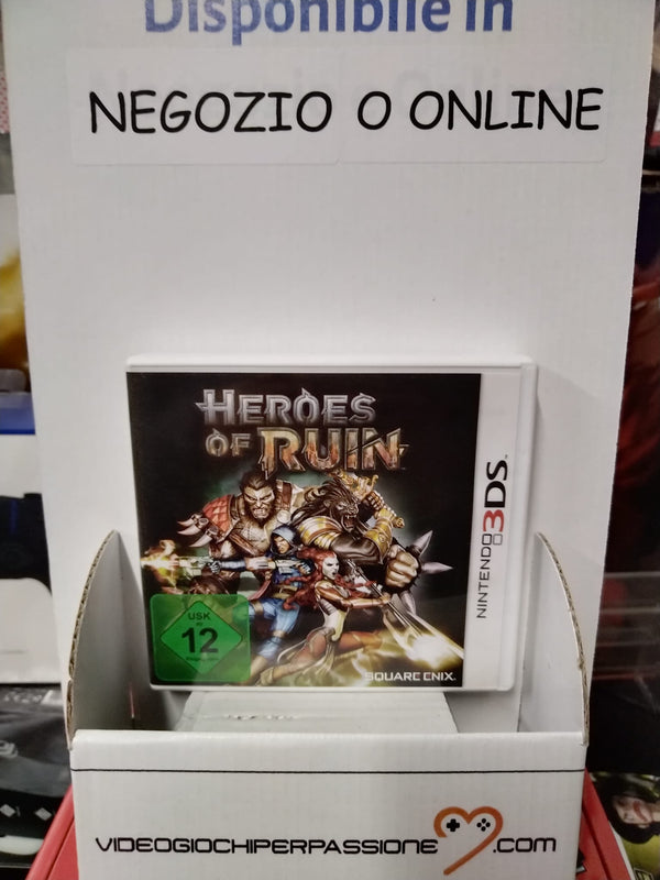 HEROES OF RUIN NINTENDO 3DS (usato garantito)(con italiano) (8119569744174)