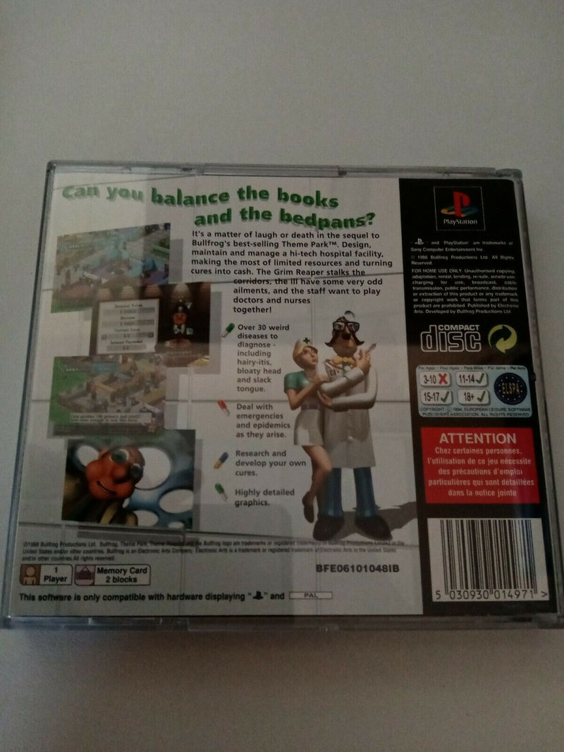 THEME HOSPITAL PS1 (versione inglese) (4661713600566)