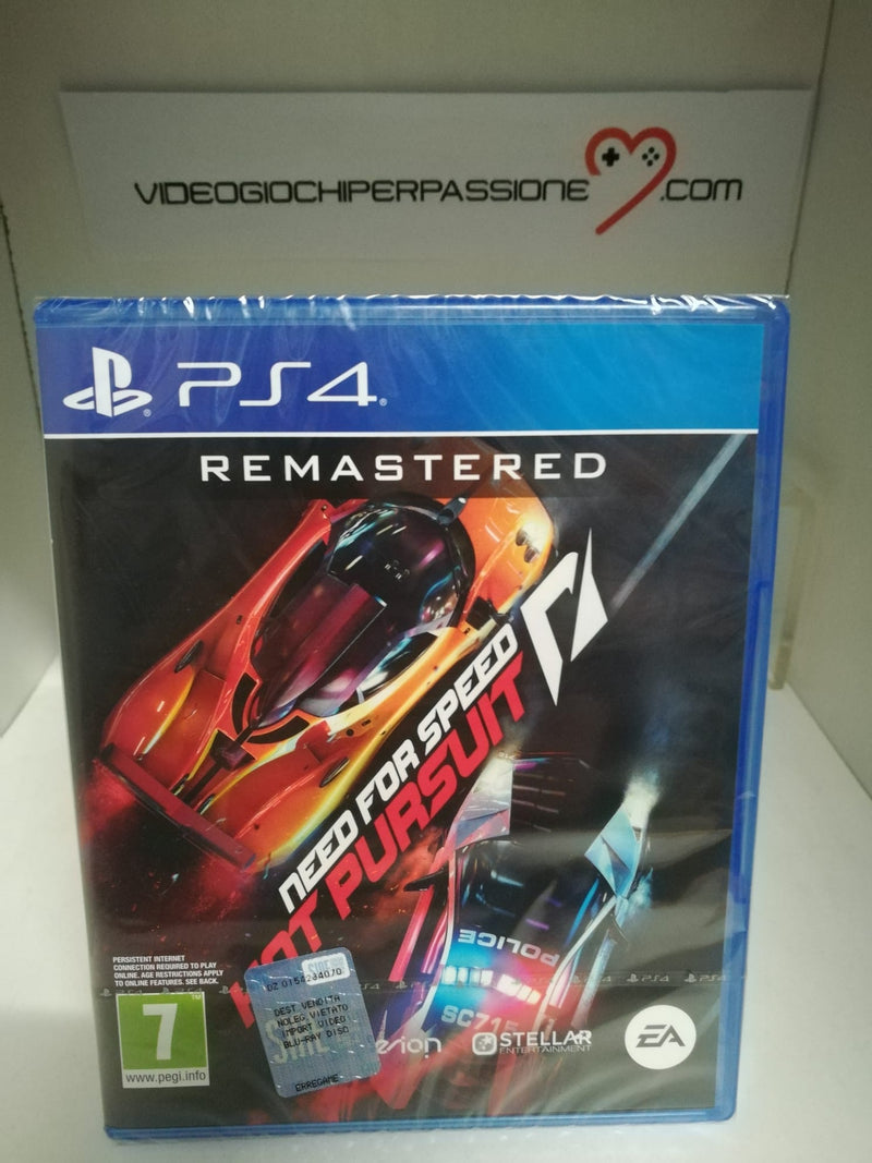 NEED FOR SPEED HOT PURSUIT REMASTERED PS4 (6659601006646)