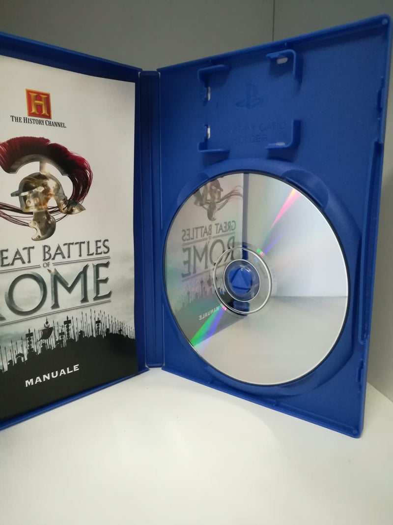 THE HISTORY CHANNEL GREAT BATTLES OF ROME PS2 (usato)versione italiana) (6618438500406)