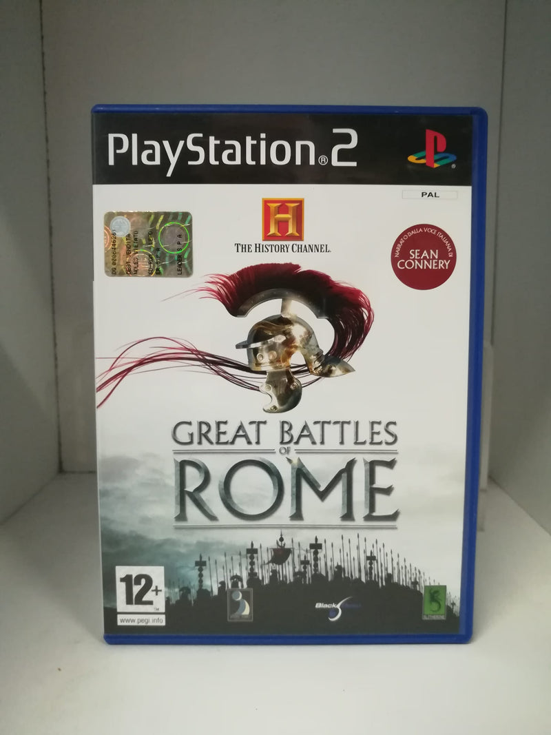 THE HISTORY CHANNEL GREAT BATTLES OF ROME PS2 (usato)versione italiana) (6618438500406)