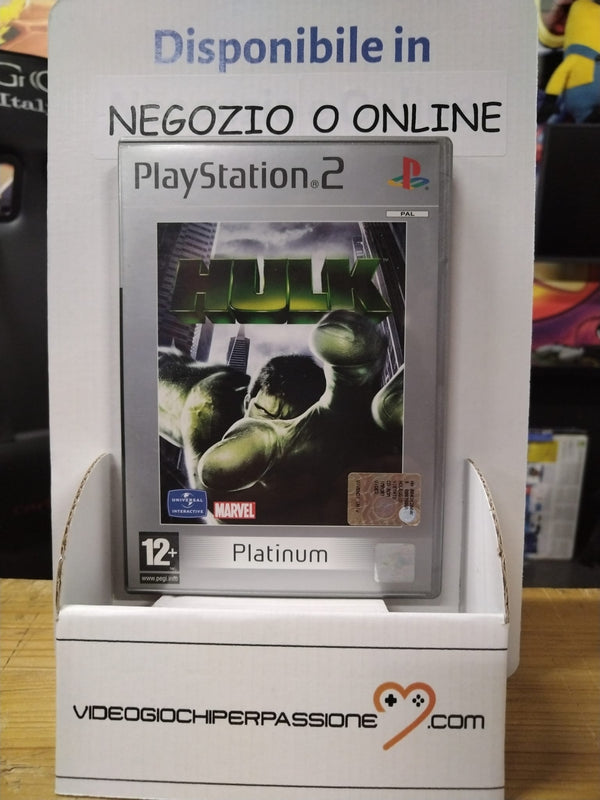HULK PS2 (usato garantito)(versione italiana) (8138334306606)