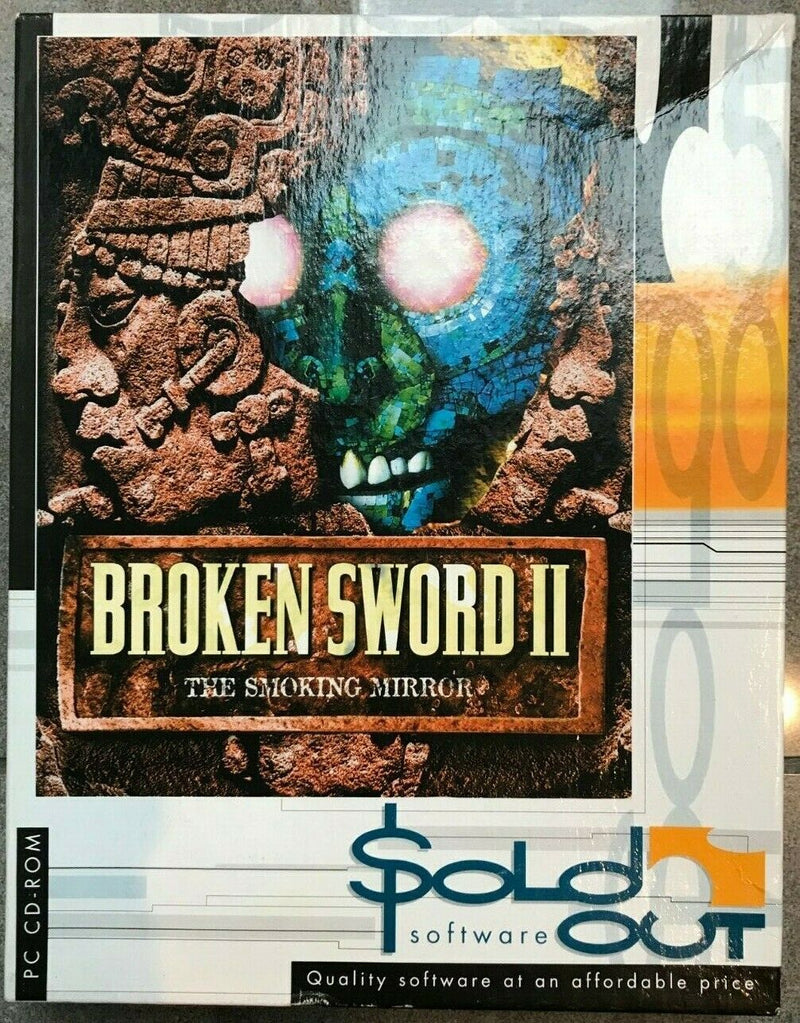 BROKEN SWORD 2 THE SMOKING MIRROR PC CD-ROM (4679827324982)