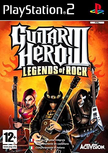 GUITAR HERO III : LEGENDS OF ROCK PS2 (4601439322166)