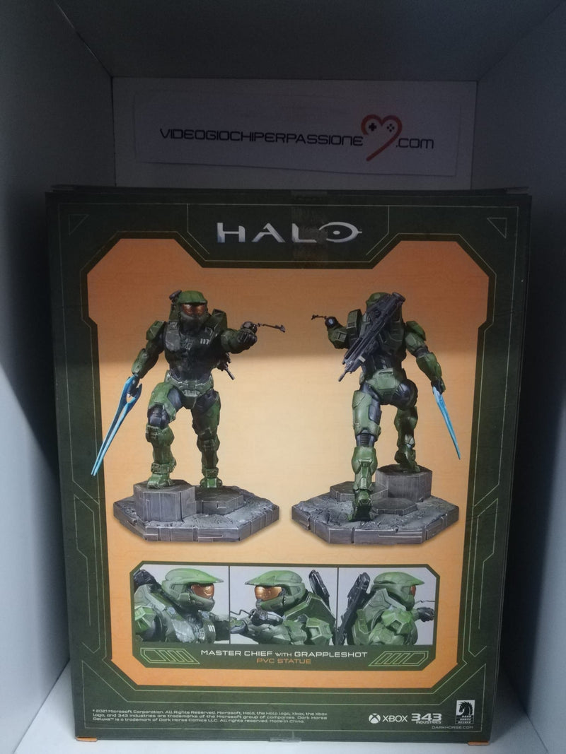 Halo Infinite PVC Statue Master Chief & Grappleshot 26 cm (6611350192182)