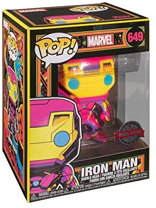 POP! MARVEL IRONMAN BLACK LIGHT 649 (4913002577974)