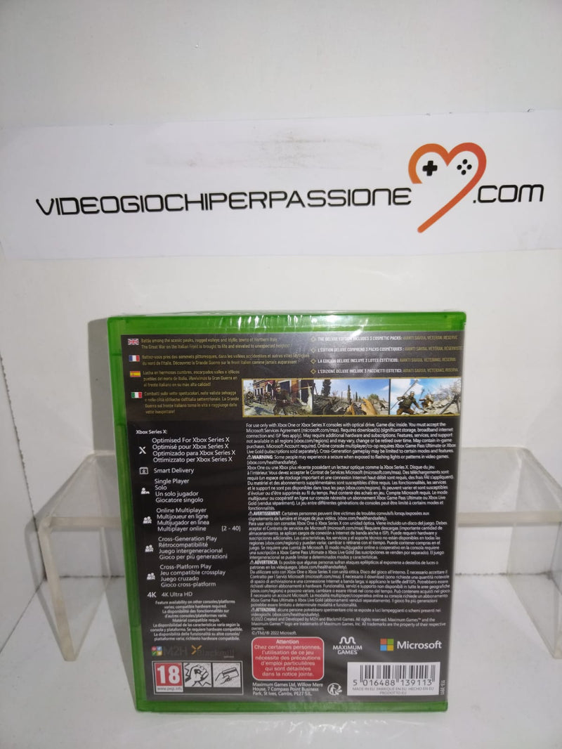 Isonzo: Deluxe Edition Xbox Serie X [PREORDINE] (6837724250166)