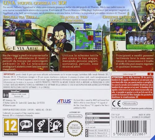 Etrian Odyssey IV: Legends Of The Titan NINTENDO 3DS (versione italiana) (4636281208886)