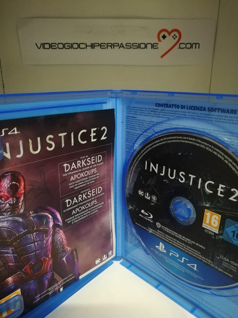 INJUSTICE 2 PS4 (usato garantito)(versione italiana) (6689917501494)