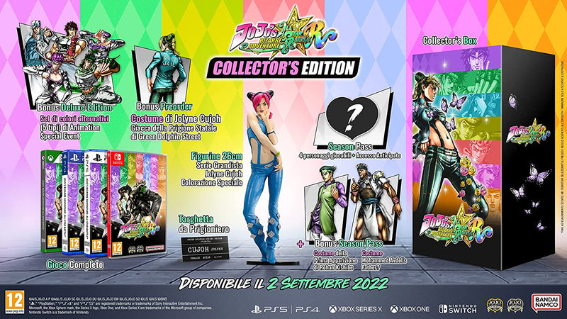 JOJO'S BIZARRE ADVENTURE: ALL STAR BATTLE R (COLLECTOR'S ED.) (6856272576566)