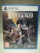 Judgment Playstation 5 Edizione Europea (6593771700278)