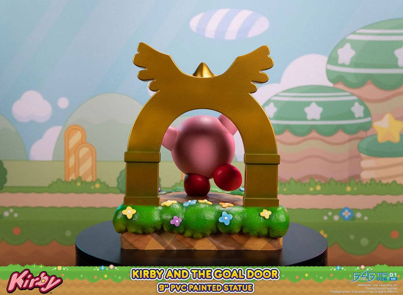 Kirby PVC Statue Kirby and the Goal Door 24 cm PRE-ORDER 3-2022 (6649545916470)