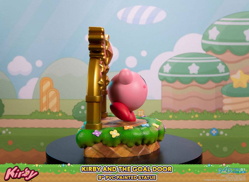 Kirby PVC Statue Kirby and the Goal Door 24 cm PRE-ORDER 3-2022 (6649545916470)