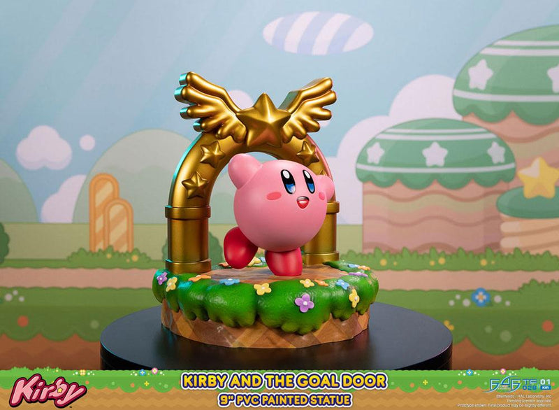 Kirby PVC Statue Kirby and the Goal Door 24 cm PRE-ORDER 3-2022 (6649545916470)