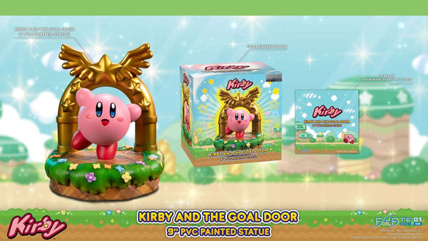 Kirby PVC Statue Kirby and the Goal Door 24 cm PRE-ORDER 3-2022 (6649545916470)