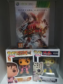 STREET FIGHTER X TEKKEN SPECIAL EDITION XBOX 360 + 2 FUNKO POP! (DEN)(KING) (4800491749430)