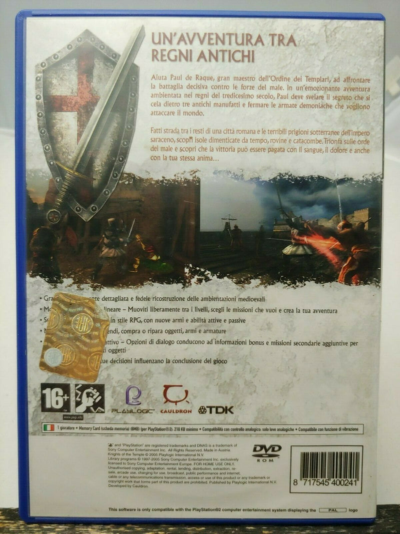PS2 - Knights of the Temple 2 (Gebraucht) in Münsingen für CHF 5 - mit Lieferung auf kaufen PS2 - Knights of the Temple 2 (Gebraucht) in Münsingen für CHF 5 - mit Lieferung auf kaufen