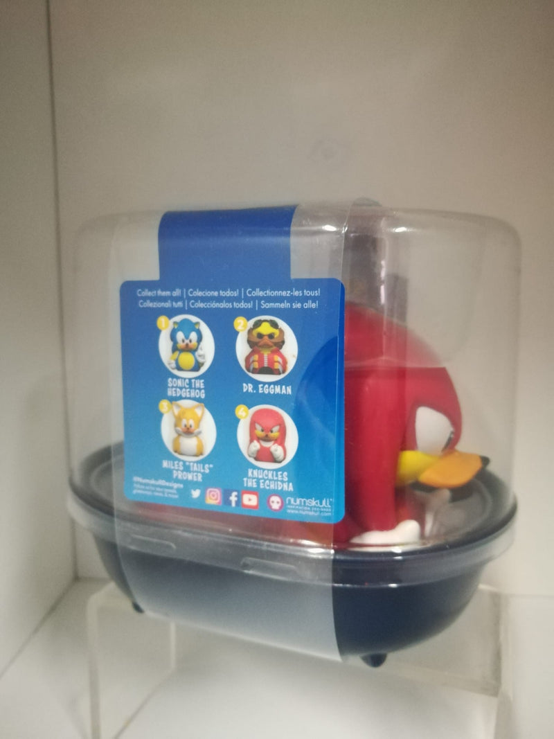 SONIC THE HEDGEHOG KNUCKLES TUBBZ COLLECTIBLE DUCK (4634631995446)