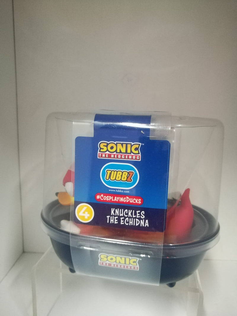 SONIC THE HEDGEHOG KNUCKLES TUBBZ COLLECTIBLE DUCK (4634631995446)