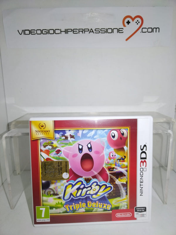 KIRBY TRIPLE DELUXE NINTENDO 3DS (usato garantito)(versione italiana) (8052560691502)