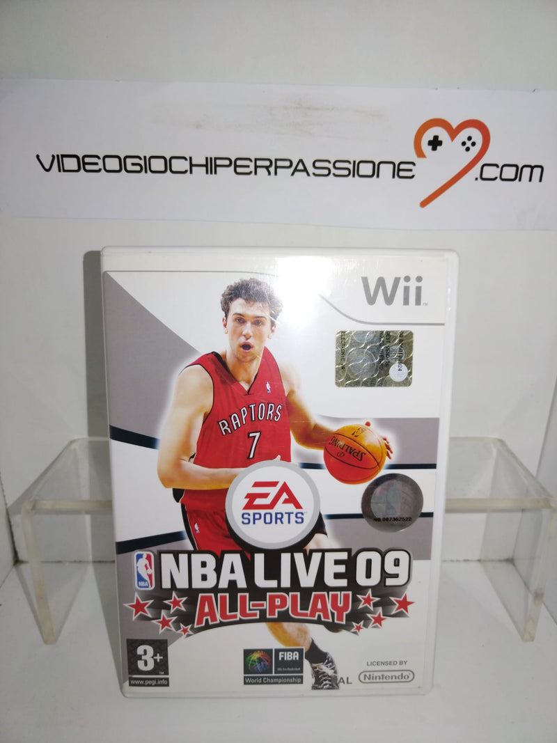 NBA LIVE 09 ALL- PLAY NINTENDO WII (usato garantito) (6807925850166)