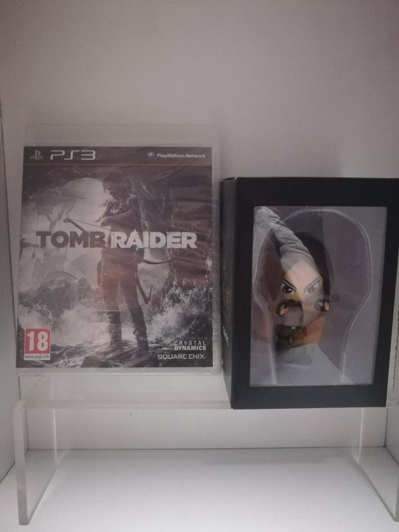 TOMB RAIDER PS3 +FIGURE LARA CROFT 20 YEARS (4777996255286)