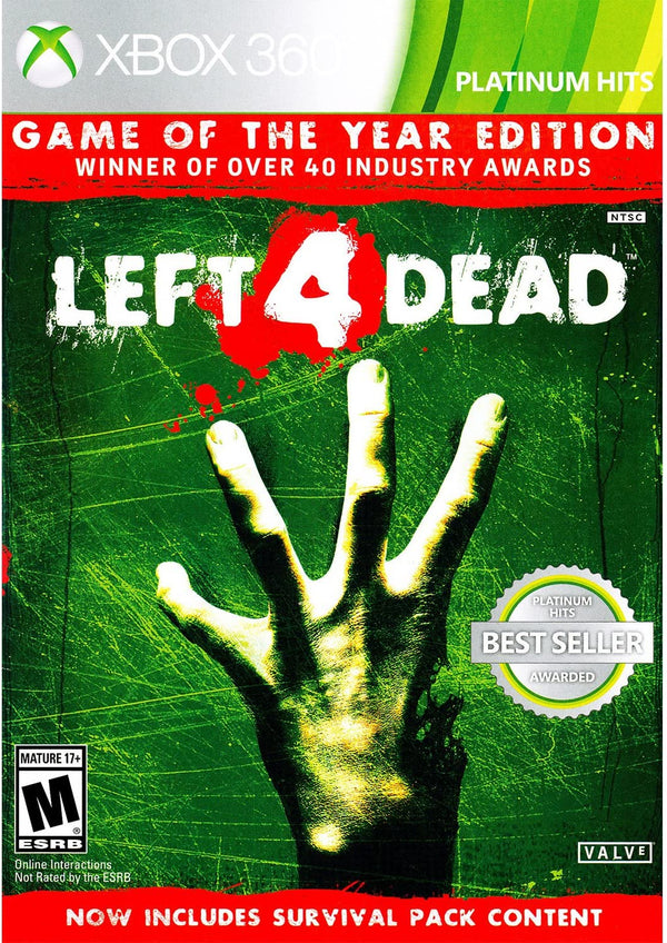 LEFT 4 DEAD XBOX 360 (versione americana)(con sottotitoli in italiano) (4635428945974)