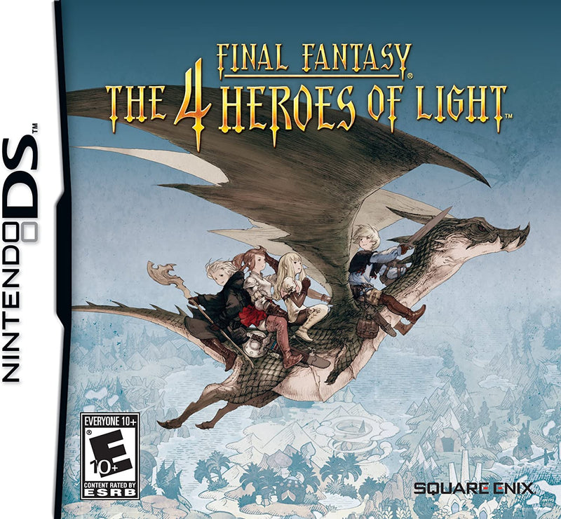 FINAL FANTASY THE 4 HEROES OF LIGHT NINTENDO DS (versione americana) (4636925132854)