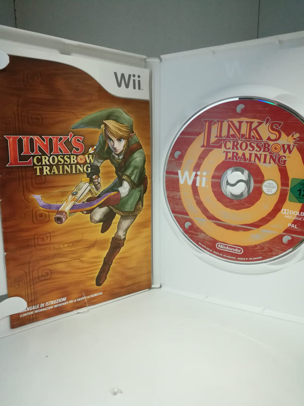 LINK'S CROSSBOW TRAINING NINTENDO WII (usato garantito)(senza custodia) (6622317281334)