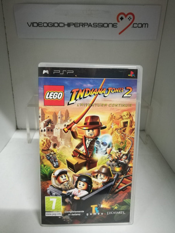 LEGO INDIANA JONES 2 L'AVVENTURA CONTINUA PSP (usato)(completamente in italiano) (6736008052790)