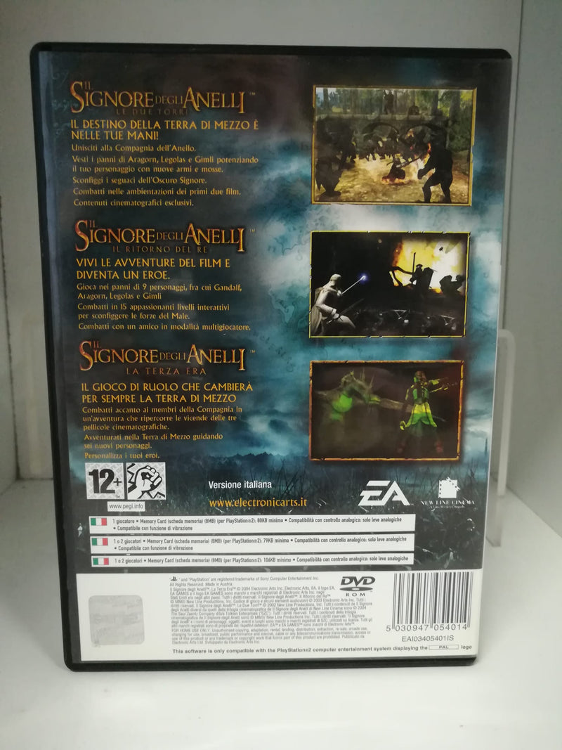 IL SIGNORE DEGLI ANELLI COLLECTION PS2 (usato)(versione italiana)