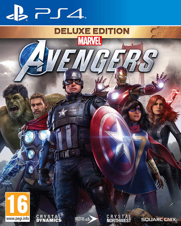 MARVEL AVENGERS PLAYSTATION 4 DELUXE EDITION EDIZIONE REGNO UNITO (4716786810934)