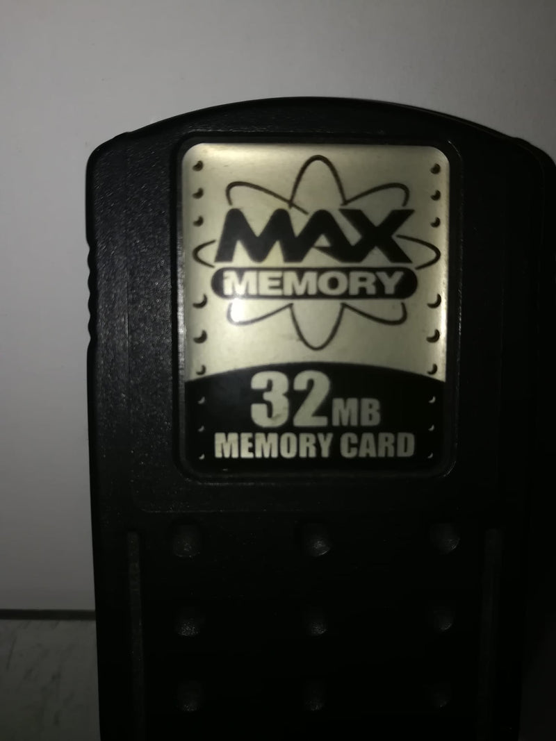 MEMORY MAX MEMORY CARD 32 MB PS1 PS2 (usata) (4695973068854)