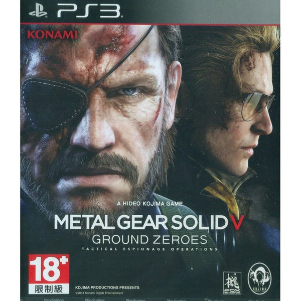 METAL GEAR SOLID V: GROUND ZEROES PS3 (versione japan) (4633993609270)