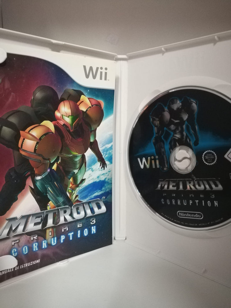 METROID PRIME3 CORRUPTION WII NINTENDO (versione italiana)(usato garantito) (4702270390326)