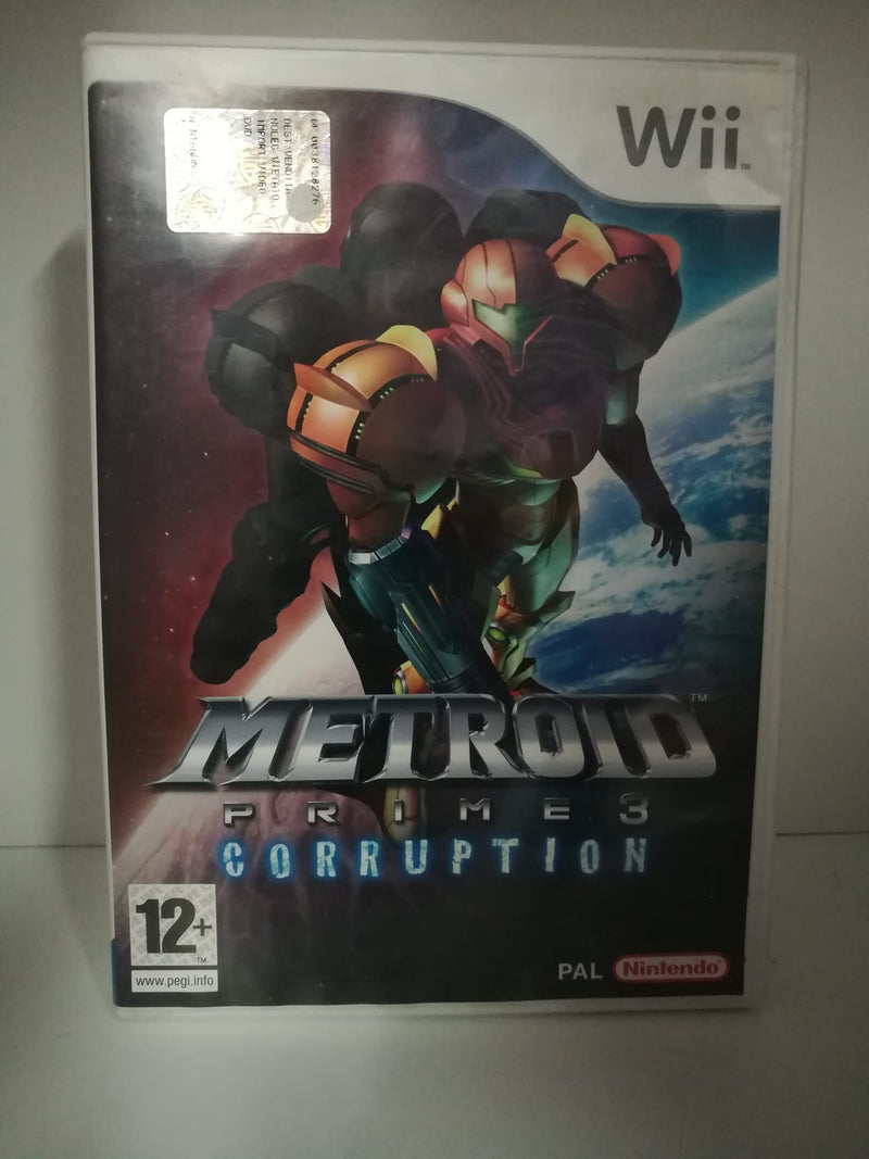 METROID PRIME3 CORRUPTION WII NINTENDO (versione italiana)(usato garantito) (4702270390326)