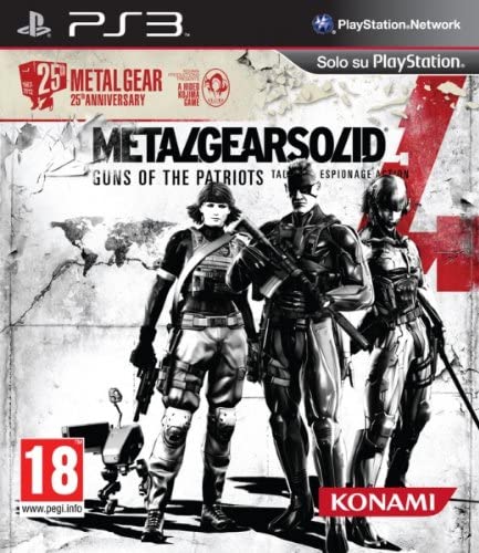 METAL GEAR SOLID 4 GUNS OF THE PATRIOTS tactical espinage action PS3 (4632717230134)
