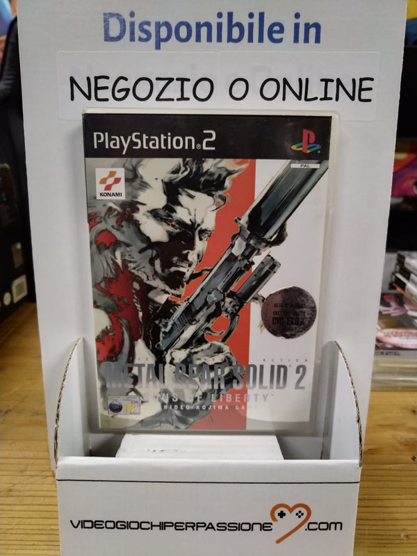 METAL GEAR SOLUD 2 : SONS OF LIBERTY PS2 (usato)(versione italiana) (6811453915190)
