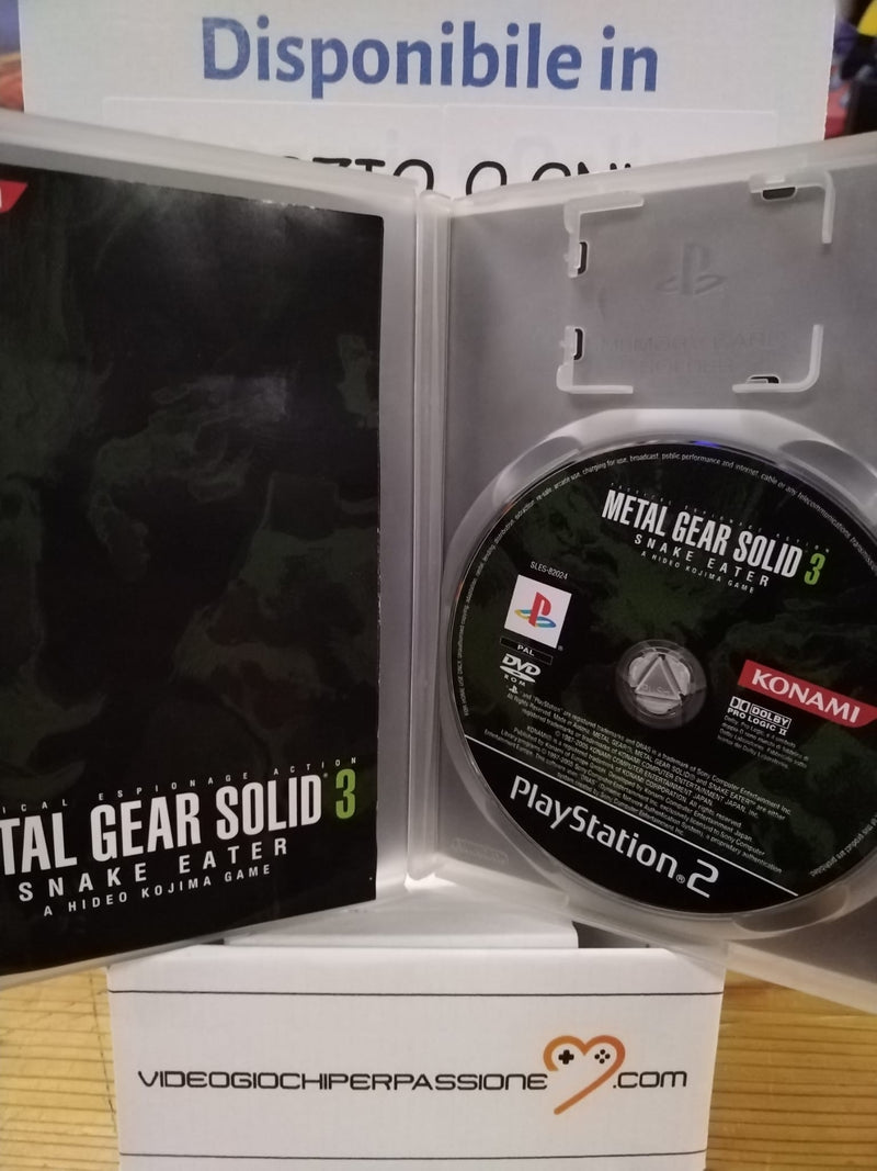 METAL GEAR SOLID 3 :SNAKE EATER PS2 (4597167456310)