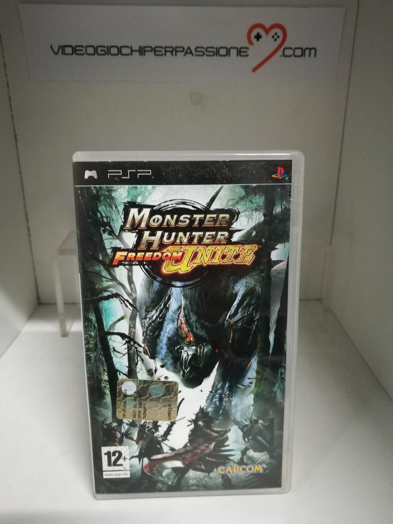 MONSTER HUNTER FREEDOM UNITE  PSP (versione italiana)(usato) (6659480354870)