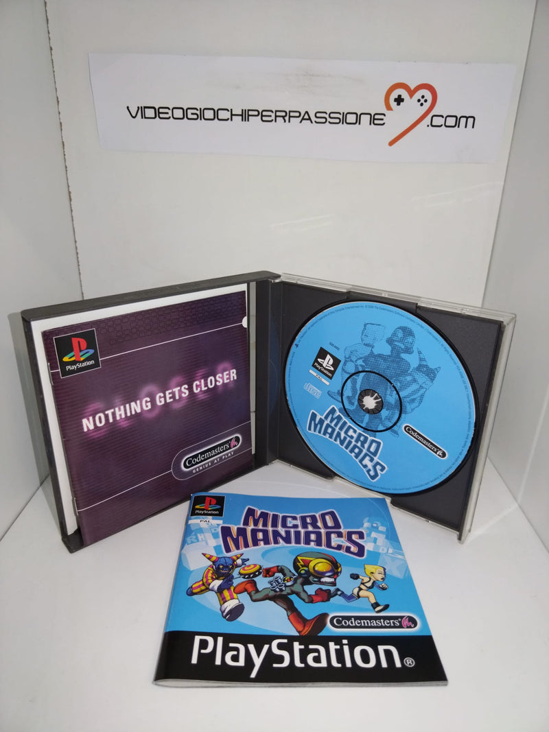 MICRO MANIACS PS1 (usato garantito)(versione italiana) (6808480546870)