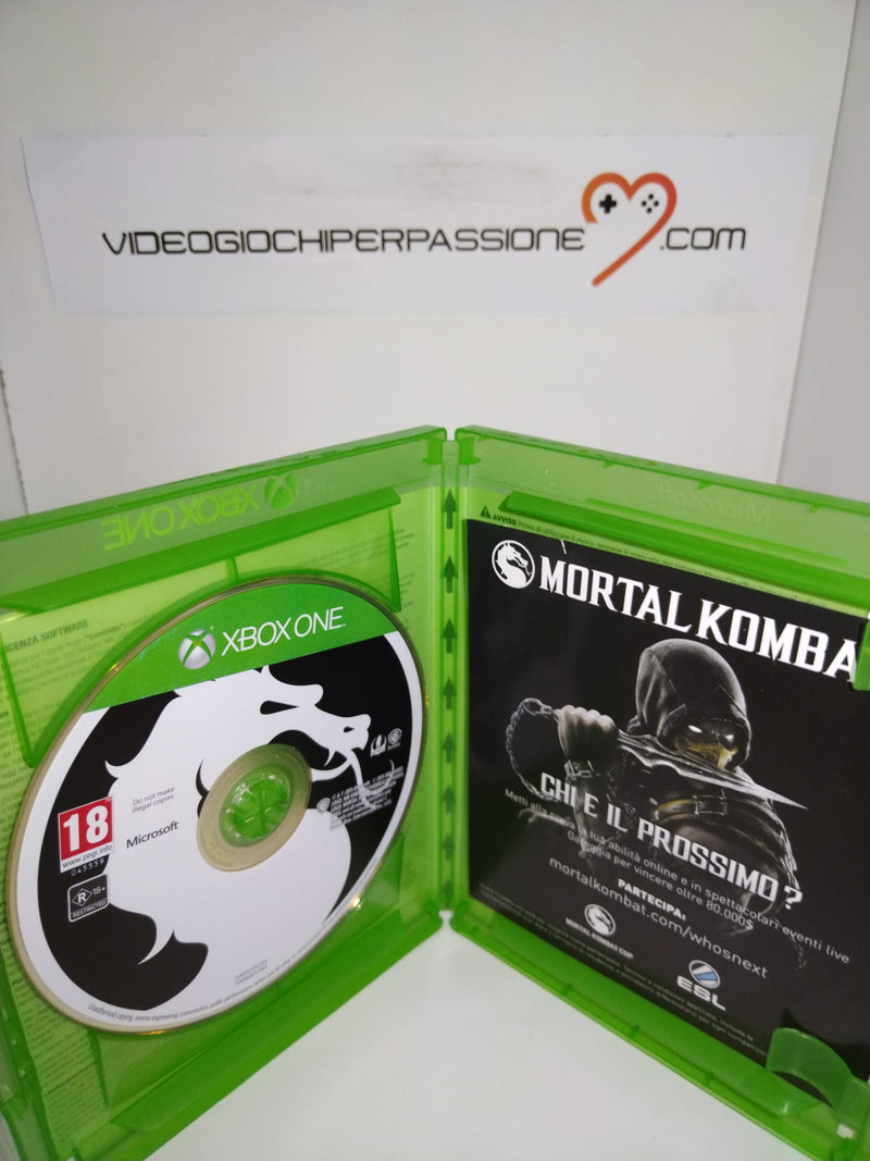 MORTAL KOMBAT X XBOX ONE (usato)(versione italiana) (6800913236022)