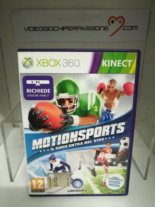 KINECT MOTION SPORTS IL GIOCO ENTRA NEL VIVO XBOX 360 (usato)(ver. italiana) (6690148188214)