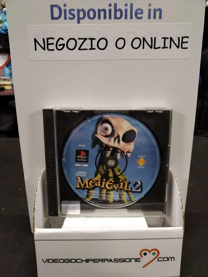 MEDIEVIL 2 PS1 (usato garantito)(manca la copertina ant. e manuale)(versione europea) (8092854976814)