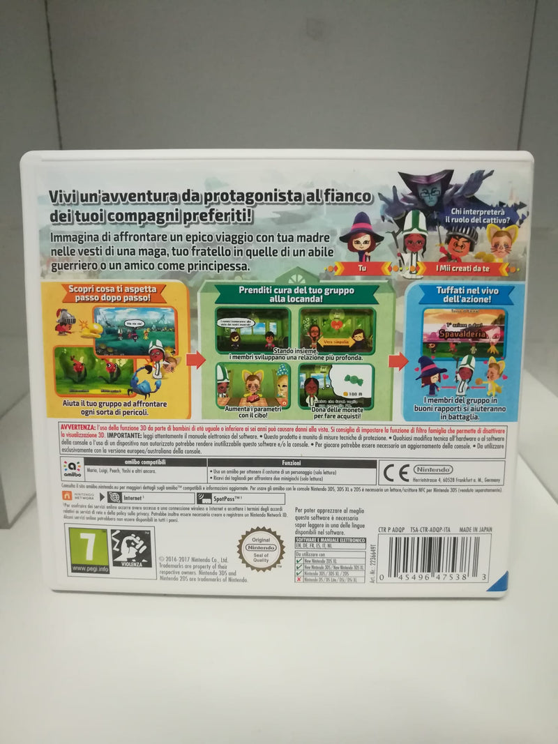 MIITOPIA NINTENDO 3DS (usato garantito) (6607130525750)