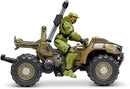 HALO INFINITE FIGURE "World of Halo" Mongoose Vehicle con Master Chief (6788813684790)